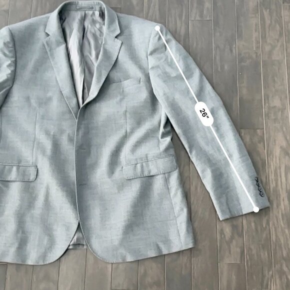 Grey John Lewis Men's Suit 48R Jacket 40R Pants - Picture 5 of 16